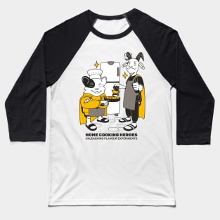 Home Cooking Heroes Unleashing Flavour Experiments Baseball T-Shirt